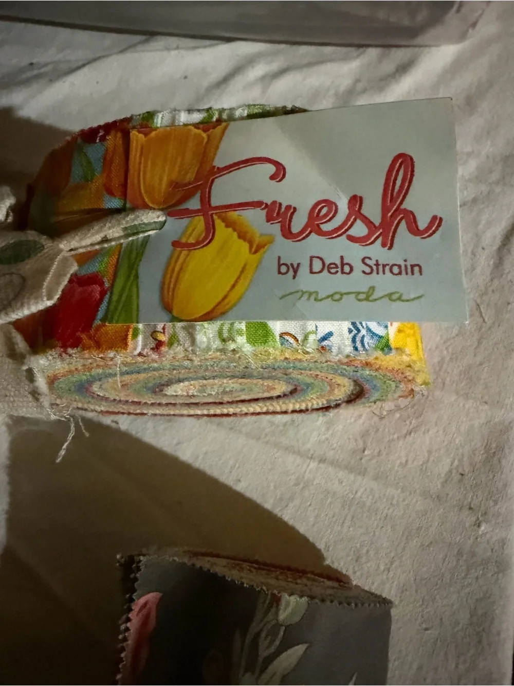 Moda Multicolor Jelly Roll and Fabric Bundles